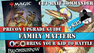 CutRate Commander  Family Matters Precon Upgrade Guide [upl. by Frieder]