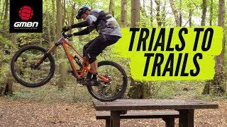 Trials Skills To Improve Your Trail Riding  MTB Skills [upl. by Karee741]