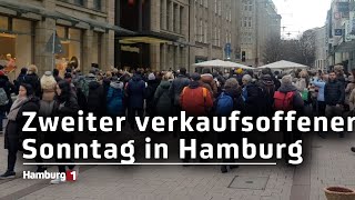 Zweiter verkaufsoffener Sonntag Rund 350000 Besucher in der Innenstadt [upl. by Hammel]