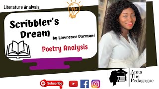 Scribblers Dream Poem Analysis [upl. by Marybella]