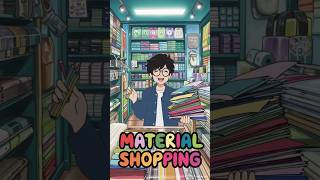 Material shop shorts youtubeshorts vlog artist art [upl. by Ardeid]