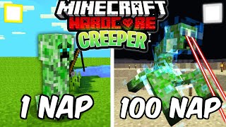 TÚLÉLTEM 100 NAPOT CREEPERKÉNT MINECRAFT HARDCOREBAN [upl. by Gweneth]