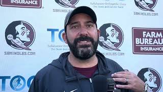 John Papuchis on his defensive end group and special teams including potential return guys [upl. by Nojel]