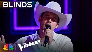 Drake Hydes Heartwarming Cover of Collin Rayes quotLittle Rockquot  The Voice Blind Auditions  NBC [upl. by Valentijn182]