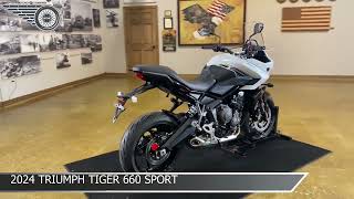 2024 Triumph Tiger 660 Sport TBM9612WSE [upl. by Aniratac]