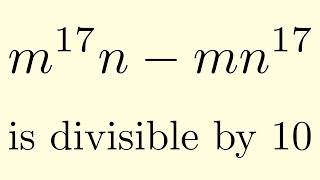 A Satisfying Divisibility Proof [upl. by Ennaitsirk525]