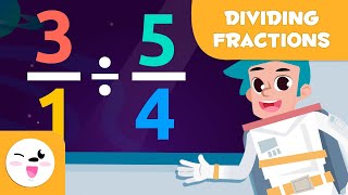 Dividing Fractions  Space Math for Kids [upl. by Curran784]