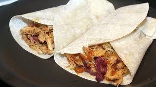 Chicken Tortilla Wrap Recipe in Kannada [upl. by Marler]