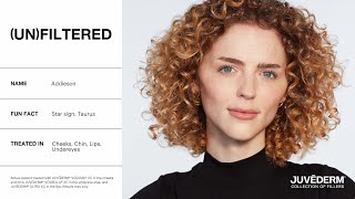 Addieson Can’t Get Enough of Her NaturalLooking Results  Unfiltered With JUVÉDERM® [upl. by Jerad]