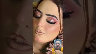 makeup lips eyemakeup makeuptutorial makeupartist bridalmakeup bollywood music viralvideo 💄 [upl. by Ynnohj]