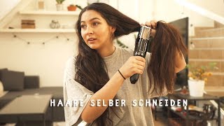 Spliss selbst entfernen ✂️Split Ender Pro 2 Live Test  Michelle Danzinger [upl. by Akinek352]