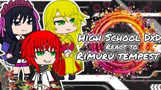 High School DxD React to Rimuru Tempest  Gacha Reaction  ENGBRA Part2 [upl. by Aniat]