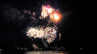 Feuerwerk in Stralsund  Hafentage 2015 Teil 3 [upl. by Keavy]