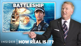 Navy Admiral Rates 8 Navy Warship Battles In Movies  How Real Is It  Insider [upl. by Lipman393]