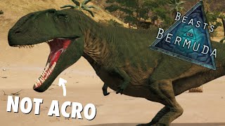 CARCHARODONTOSAURUS CHARGES INTO BEASTS OF BERMUDA not acro  Beast of Bermuda Public Testing [upl. by Yajet]