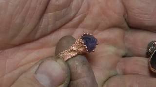 Electroforming Copper Rings and Jewelry complete breakdown [upl. by Eoin59]