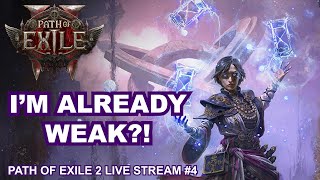 Path of Exile 2 Stream 4  I got stuck in Act 2 how to get stronger [upl. by Lemrahc]