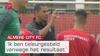 Almere City FC dieper in de zorgen na verlies bij RKC  Omroep Flevoland [upl. by Navillus]