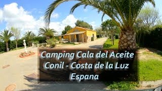 Camping Cala del Aceite Conil Espana [upl. by Ruffin942]