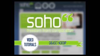 SOHO66 TUTORIAL  Gigaset N300IP [upl. by Uol34]