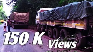 Yellapur  ghat  Karnataka  Manglore  Accident  Kerala  Bellary Truck  Trucklife New Video [upl. by Tanitansy]