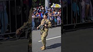 Desfile Militar de El Salvador elsalvador pupusas pulgarcitodeamerica [upl. by Aramoy493]