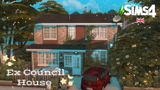 British Family Home  Sims 4  Speed Build  No CC [upl. by Adimra360]