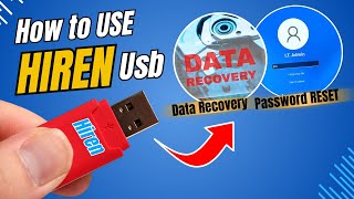 How to Use HIREN Bootable USB Data Recovery amp Password Reset 2024 [upl. by Marfe840]