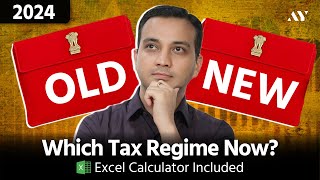 New Income Tax Slabs 202425  New Tax Regime vs Old Tax Regime Calculation  Budget 2024 Analysis [upl. by Earb]