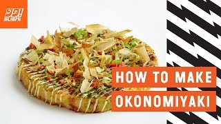 How to make Okonomiyaki [upl. by Eimmelc]