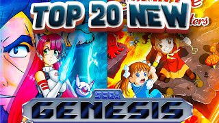 TOP 20 New Sega Genesis GAMES The best games of Recent years [upl. by Mayer51]