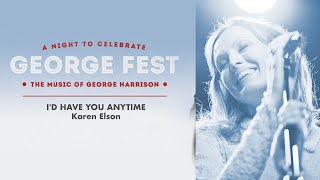 Karen Elson  Id Have You Anytime Live at George Fest Official Live Video [upl. by Rojam828]