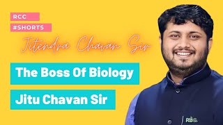 Jitu Sir 😎  The Boss of Biology 🔥  Jitendra Chavan Sir  RCC Latur  Shorts Rcc rcclatur boss [upl. by Langsdon]