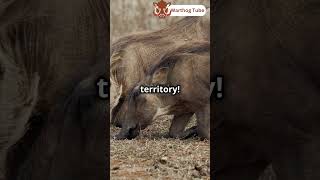 The Strength of Warthog Tusks WarthogTusks AnimalStrength Wildlife [upl. by Cuthburt581]