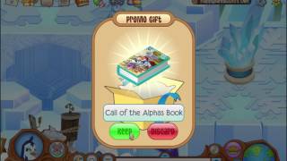 Animal Jam Call of the Alphas Book PROMO CODE [upl. by Flessel]