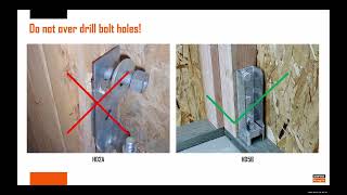 Proper Installation of Simpson Strong Tie Products [upl. by Gnak878]