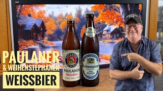 Ölprovning Paulaner Hefe Weissbier och Weihenstephaner Hefe Weissbier Vilken är bäst [upl. by Longmire]