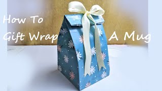 How To Gift Wrap A Mug MugWrap [upl. by Frederique]