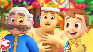 Emperors New Clothes  More Nursery Rhymes and Kids Cartoons [upl. by Wilkinson380]