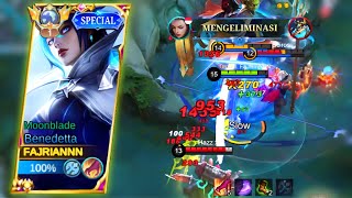 TOP GLOBAL BENEDETTA  BENEDETTA HYPER ROTATION  BENEDETTA GAMEPLAY MOBILE LEGENDS [upl. by Wendell]