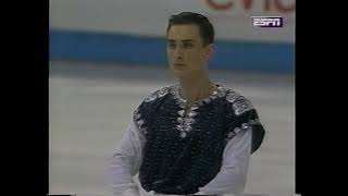 1997 European Championships ESPN  Mens Free Skate  Viacheslav Zagorodniuk UKR [upl. by Lynne]