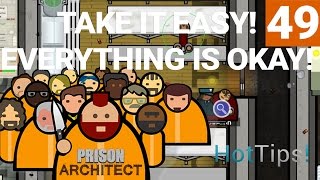 Prison Architect 20  Ep 49  Lets Have A Little Vote  Lets Play [upl. by Onidranreb]