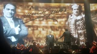 Andrea Bocelli  O Sole Mio  Budapest  20191117 [upl. by Odinevneib]