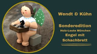 Wendt amp Kühn Sonderengel Engel mit Schachbrett [upl. by Laefar907]