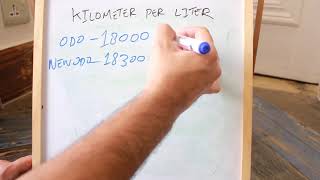 Calculating your cars Actual Average and Liters Per 100 KM in URDU [upl. by Sayers6]