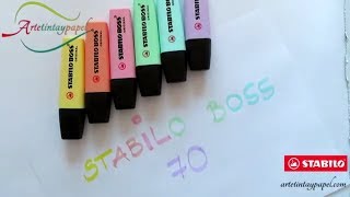 Subrayadores stabilo pastel [upl. by Kline]