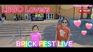 Brick Fest Live  Pleasanton CA brickfestlive lego legolover TiffanyToryFun [upl. by Perkin460]