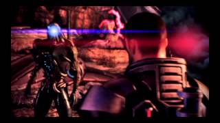 Mass Effect 3  Peace between geth and quarians  Renegade speech [upl. by Mechling]