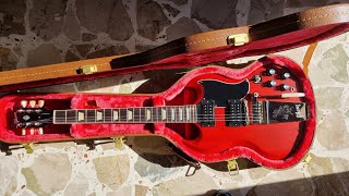 Gibson SG Standard 61 Maestro Vibrola Faded Cherry [upl. by Ainod]