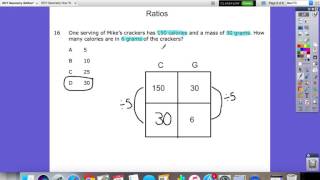 6th grade NC EOG Ratio Help [upl. by Elyrehc]